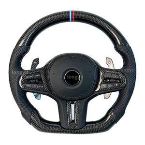 Volante de fibra de carbono de carrera para <span class=keywords><strong>BMW</strong></span> F30 F30 <span class=keywords><strong>F</strong></span> 30 F80m3 M3f80 316 <span class=keywords><strong>318</strong></span> 320 328 330 335 340 Ci Ti I D 323i 325i 328i 330i - Product Image 6