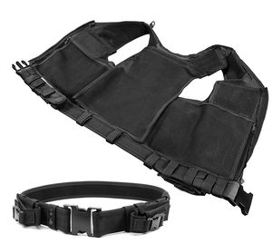 OEM Offre Spéciale léger extérieur noir sport tactique gilet Fitness tir gilet avec Molle Gear - Product Image 3