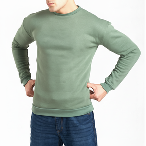 High Street Fashion pulls surdimensionnés sweats pour hommes 100% coton couleur unie sweats imprimés personnalisés personnalisés - Product Image 1