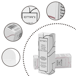 Caja de embalaje personalizada del tamaño de su producto Caja de papel plegable impresa con el logotipo de su marca para caja de embalaje de medicina cosmética - Product Image 4