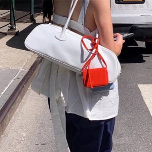 Mini Bolso Bandolera Cuadrado Rojo de 4 Pulgadas con Cierre de Cremallera para Uso Diario, Mini Bolsos para Mujer - Product Image 2