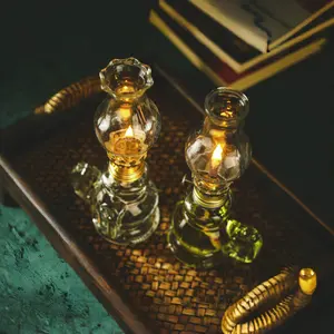Лидер продаж, алмазная прозрачная стеклянная масляная лампа, декоративная масляная лампа, стеклянная масляная лампа
