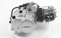 Moteur horizontal 150cc 4 temps, état neuf, ATV, karting, UTV, 3 vitesses avant et arrière, embrayage semi-automatique, CDI, démarrage électrique