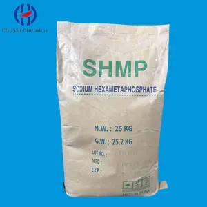 เทคเกรด68% SHMP โซเดียม Hexametaphosphate น้ำนุ่ม CAS 10124-56-8