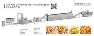 Línea de producción completa, máquina extrusora de bocadillos de maíz inflado con bolas de queso - Product Image 2