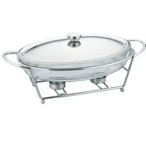 HUFA 2L Restaurant Equipment Hospitality Warmer Catering Equipment Round Types of Chafing Dishes Stainless Steel