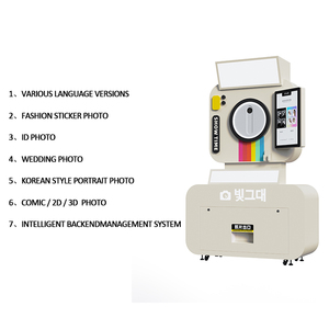 Nuevo Selfie Magic Mirror Instant Photo Booth Print Pictures Kiosk con impresora y cámara - Product Image 4
