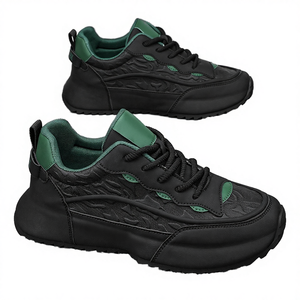 Chaussures décontractées pour hommes, respirantes, légères, mocassins à lacets, chaussures de sport avec semelle intérieure en EVA, doublure en coton, imprimés animaliers - Product Image 4