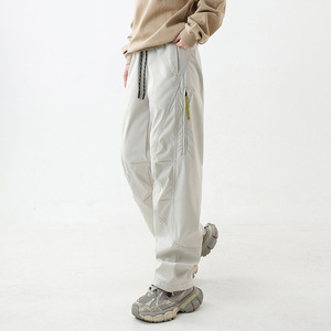 <span class=keywords><strong>Pantalon</strong></span> cargo décontracté et sportif 3-en-1 pour <span class=keywords><strong>femme</strong></span>, coupe droite ample, idéal pour l'extérieur, la randonnée et le travail, collection automne-hiver - Product Image 2