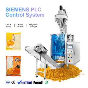 Machine de remplissage automatique de poudre sèche, machine d'emballage verticale pour poudre de curry - Product Image 1