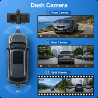 Layar Multimedia Mobil 10,26 Inci Wireless CarPlay Android Auto Kamera Mundur Radio FM USB Plug and Play Layar Pintar