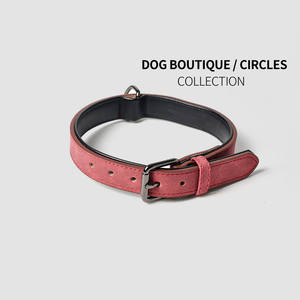 <span class=keywords><strong>Collar</strong></span> de cuero para perro, accesorio de lujo suave, color sólido, mate, bajo precio, boutique - Product Image 3
