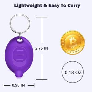Promotion Low Price Customizable Simple Mini Blacklight <b>UV</b> Flashlight <b>LED</b> <b>UV</b> Keychain Light with High Brightness - Product Image 3