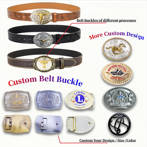 Antiker Silber-Messing-Cowboy-Gürtel für Schnallen – Großhandel, klassisch, groß, für Vintage-Rindsledergürtel aus Legierung - Product Image 3