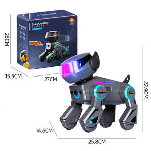 ของเล่นหุ่นยนต์สุนัขจำลอง AI อัจฉริยะแบบโต้ตอบ ควบคุมด้วยรีโมท โปรแกรมได้ สำหรับเด็กผู้ชาย ขายส่ง - Product Image 6