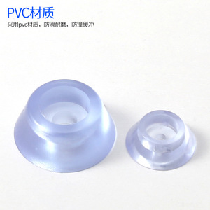 Furniture Leg Protection Pad Transparent Non-Slip <b>Plastic</b> Floor Pad For Table Chair <b>Stool</b> - Product Image 3