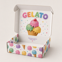 Boîte cadeau portable personnalisée avec logo imprimé, couleur bronzée, gaufrage UV, emballage en papier écologique réutilisable, vente en gros