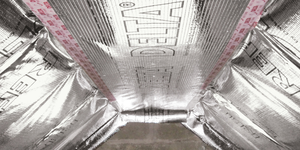 Feuille d'aluminium PE laminé feuille tissée comme isolation de vapeur et <span class=keywords><strong>thermo</strong></span> réflexion - Product Image 5