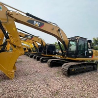 Excavatrice sur chenilles hydraulique Caterpillar 329d2l puissante, fiable et hautement efficace, moteur de 30 tonnes pour travaux de terrassement, carrière et routes