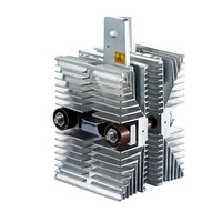 Module de puissance personnalisé pour radiateur, dissipateur thermique en alliage d'aluminium refroidi par air, usinage CNC, découpe, pliage, soudage