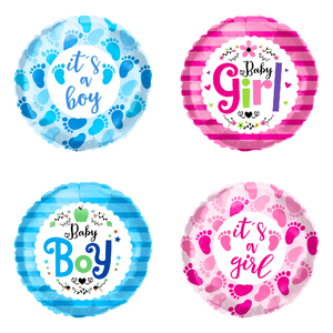 Mini handheld gender reveal it's a Boy Girl Foil Balloons for baby bear birthday party decoration baby shower balloon boy girl - Product Image 4