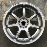 Jantes de voiture de course 5x100 5x120 5x114.3 17 18 19 20 pouces, jantes en alliage concaves profondes pour Honda Civic Type R Subaru Wrx STI