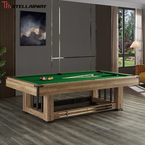 Mesa <span class=keywords><strong>de</strong></span> Billar STELLARWAY Premium Estilo <span class=keywords><strong>Roma</strong></span> <span class=keywords><strong>de</strong></span> 7/8/9 pies, Fabricada en MDF, 3 en 1, Personalizable para Sala <span class=keywords><strong>de</strong></span> Juegos/Bar/<span class=keywords><strong>Club</strong></span> - Product Image 1