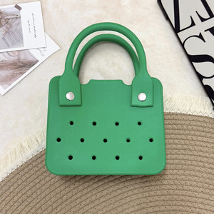 2025 personnalisé imperméable gelée bonbons <span class=keywords><strong>EVA</strong></span> fourre-tout panier <span class=keywords><strong>sac</strong></span> femmes plage ouverte Silicone <span class=keywords><strong>sac</strong></span> à main - Product Image 6