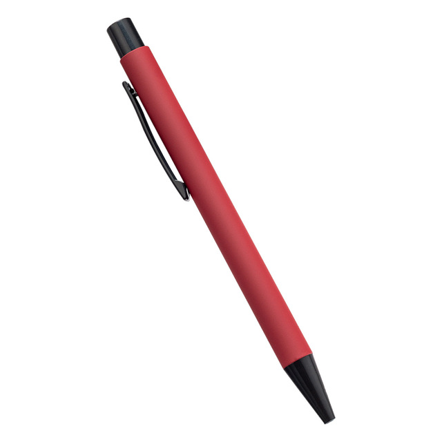 Aluminum Rod Pen Manufacturer Metal Press Ballpoint Pen Signature Pen