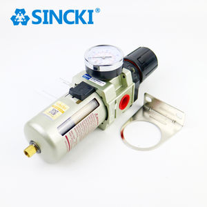 Sc एयर सोर्स प्रोसेसर ऑटो/मैनुअल ड्रेन एयर फिल्टर नियामकों AW4000-04 AW3000-03 AW2000-02 1/4 "1/2" वायु वायवीय भागों - Product Image 4