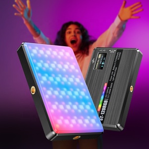 Zsyb chụp ảnh ánh sáng RGB thay đổi độ sáng kích thước nhỏ có thể điều chỉnh RGB <span class=keywords><strong>LED</strong></span> Fill Bảng điều chỉnh video ánh sáng cho máy ảnh - Product Image 1