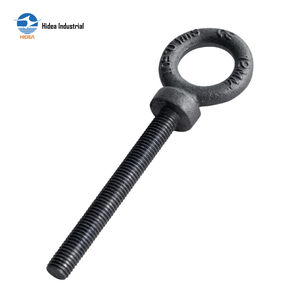 Écrou à crochet métrique à tige longue, forgé, trempé, auto-teinté, électro-galvanisé, zingué, conforme à la norme BS4278-3, pour levage - Product Image 2