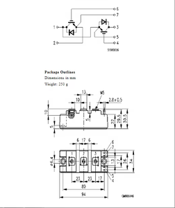 Module d'alimentation IGBT BSM75GB170DN2, neuf et testé, garantie 1 an / 180 jours - Product Image 4