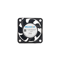 WellSunFan 4010 5V DC Kipas Aksial Senyap dengan Bantalan Bola untuk Pendingin CPU Casing Komputer PWM 2Pin Radiator 20 CFM