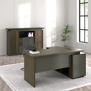 Hot Bán 1.4M Melamine Quản Lý Bàn Nhà Máy Giá Nhỏ Gọn Điều Hành L-Hình Thiết Kế Cho Văn Phòng Nhỏ Nhà Hiện Đại Bảng Điều Chỉnh Phong Cách - Product Image 1