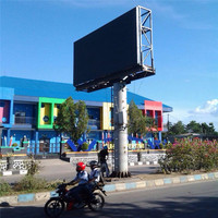 Écran LED publicitaire vidéo HD couleur étanche pour l'extérieur de haute qualité Écran LED P4 P5 P6.67 P8 P10