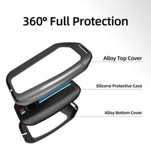 Funda <span class=keywords><strong>de</strong></span> Lujo para Llave <span class=keywords><strong>de</strong></span> Coche <span class=keywords><strong>de</strong></span> Aleación <span class=keywords><strong>de</strong></span> Zinc para las Series 5/7 y Más - Protector <span class=keywords><strong>de</strong></span> Llave <span class=keywords><strong>de</strong></span> Arranque Remoto Resistente a Arañazos - Product Image 2