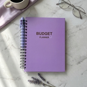 Agenda Finanziaria con Copertina Rigida e Rilegatura a Spirale, Pianificatore di Budget a 12 Mesi, Quaderno per Monitoraggio di Entrate e Spese - Product Image 3