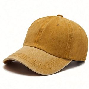 Wholesale Custom LOGO Washed Cotton Vintage Baseball Cap Unstructured <b>Dad</b> <b>Hat</b> Custom Embroidery logo Baseball Cap - Product Image 2