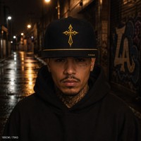 Casquette de baseball personnalisée avec broderie Old English, 5 panneaux, visière incurvée, style Dad Hat, streetwear urbain West Coast, vente en gros, faible MOQ