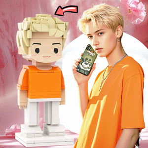 Cayi Cá Nhân Hoá Tùy Chỉnh Gạch Hình Mini Người Thiết Kế Mới Nhân Vật Coming-Của-Tuổi Lễ Quà Tặng Số Lượng Lớn Con Số Gạch Với Hình Ảnh - Product Image 1