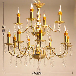 Vente en gros de plafonnier de <span class=keywords><strong>mariage</strong></span> bon marché Lampe suspendue en or pour décoration d'événement - Product Image 5