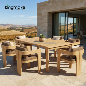 Muebles Modernos <span class=keywords><strong>para</strong></span> <span class=keywords><strong>Terraza</strong></span>, <span class=keywords><strong>Sillas</strong></span> <span class=keywords><strong>y</strong></span> Mesa <span class=keywords><strong>de</strong></span> Madera <span class=keywords><strong>para</strong></span> Patio <span class=keywords><strong>de</strong></span> <span class=keywords><strong>Restaurante</strong></span>, Juego <span class=keywords><strong>de</strong></span> Mesa <span class=keywords><strong>de</strong></span> Comedor <span class=keywords><strong>de</strong></span> Teca Sólida <span class=keywords><strong>de</strong></span> Lujo <span class=keywords><strong>para</strong></span> Resort - Product Image 1
