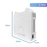 Detector de Señales GSM 2 3 4 5G WIFI de 80W Montado en Pared con 12 Antenas Integradas, Amplificador de Potencia, Equipo de Protección de Seguridad