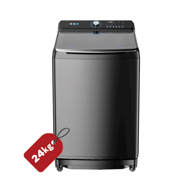 Black Washer Machine 22-25Kg Fully Automatic Top Load Washing Machines