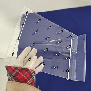 20 anillos de escritorio, soporte de exhibición de etiquetas de identificación de mascotas de acrílico transparente, estante de exhibición de etiquetas de perro acrílico para tienda de mascotas - Product Image 6
