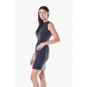 Abito in Lana Italiana Plissettato con Tasche - Product Image 1