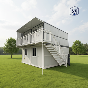 Casa Container Pieghevole Ecologica e Impermeabile, <span class=keywords><strong>Hotel</strong></span> Modulare Tipo <span class=keywords><strong>X</strong></span>, Appartamento Prefabbricato Moderno, Ufficio Ray-Zen - Product Image 1