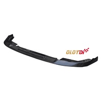 Spoiler Bumper Depan OLOTDI 3D Style Carbon Black dengan Lubang Sensor Park Assist untuk Seri 3 G20/G80 M Sport M Tech LCI 2022+ Baru