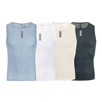 Chaleco de Ciclismo YKYWBIKE Personalizado para Hombre, con Estampado por Transferencia Térmica, Transpirable, Ligero, de Spandex/Poliéster, Manga Corta